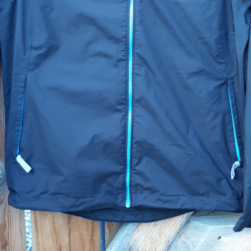 Adidas climaproof packable black rain jacket xs - Picture 3 of 8